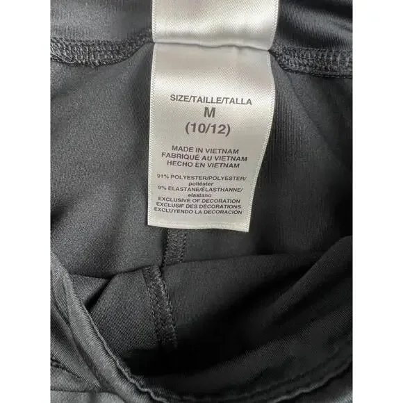 Adidas Kids Black Sweatpants with White Stripes‎ Size Medium (10-12) - Picture 2 of 9